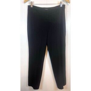 Talbots Women's Pants Size 6P Black Classic Side Zip Soft Comfortable Fit